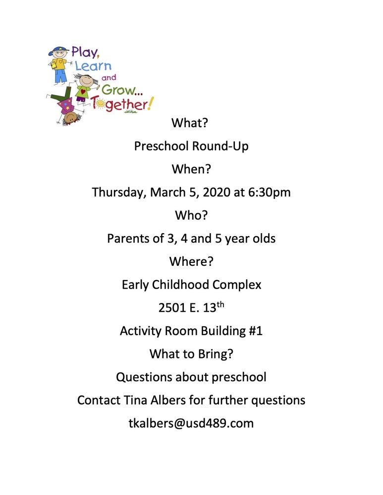Preschool Round-Up